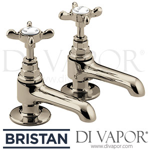 Bristan N 1/2 G CD 1901 Basin Taps - Gold - Spare Parts